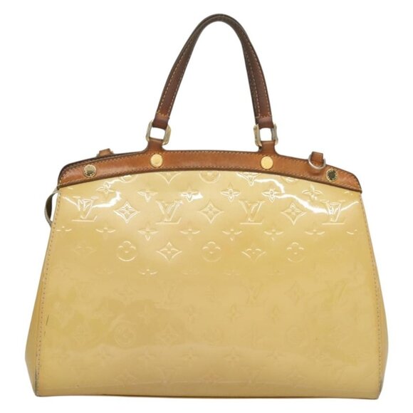 LOUIS VUITTON Monogram Vernis Blair MM Hand Bag 2way Citrin M90108 Auth 132765 - Picture 3 of 16